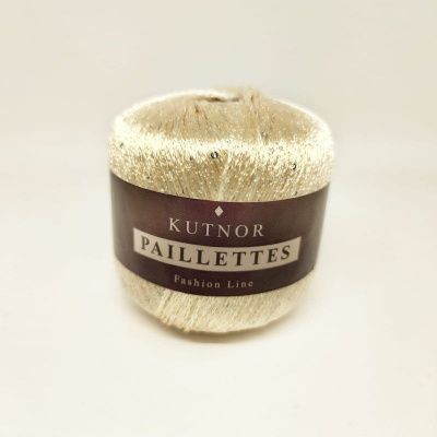 Пряжа KUTNOR Paillettes (171) 100% Полиамид 50гр, 360м