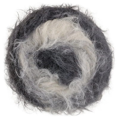 Basta Mista (109, Белый / светло-серый / серый / темно-серый / антрацитовый); 50% мериносовая шерсть 50% полиамид; 50 г / 100 м